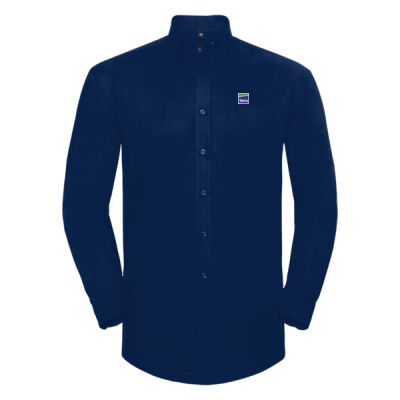 Gents Long Sleeve Oxford Shirt Thumbnail