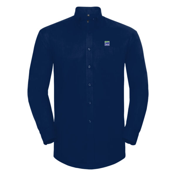 Gents Long Sleeve Oxford Shirt Thumbnail